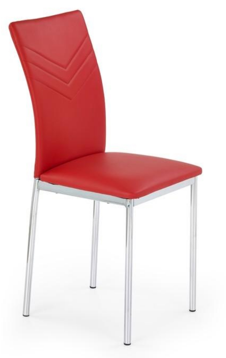 krzesło kuchenne, krzesła, krzesła nowoczesne, krzesła do jadalni, ekoskóra, czerwone